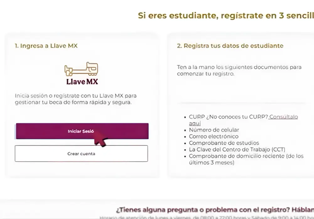 Cita para Activación de Cuenta